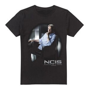NCIS Mens Gibbs Ponders T-Shirt / Black
